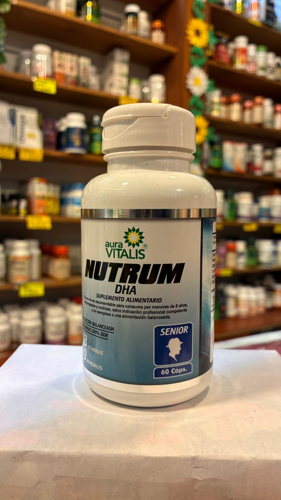 Nutrum Senior Multivitamínico 60 Cápsulas