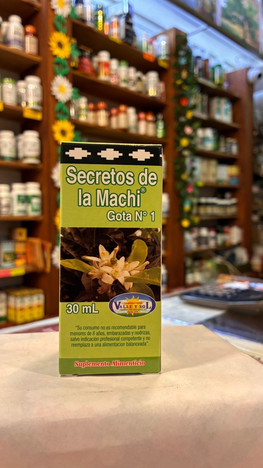 Secretos de la Machi N°1 Valle del Sol 30 Ml