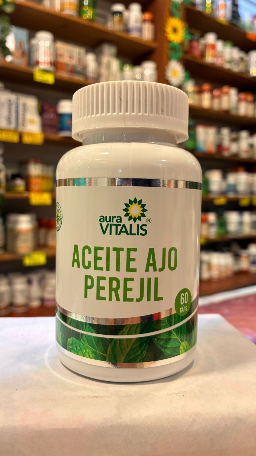 Aceite de ajo perejil