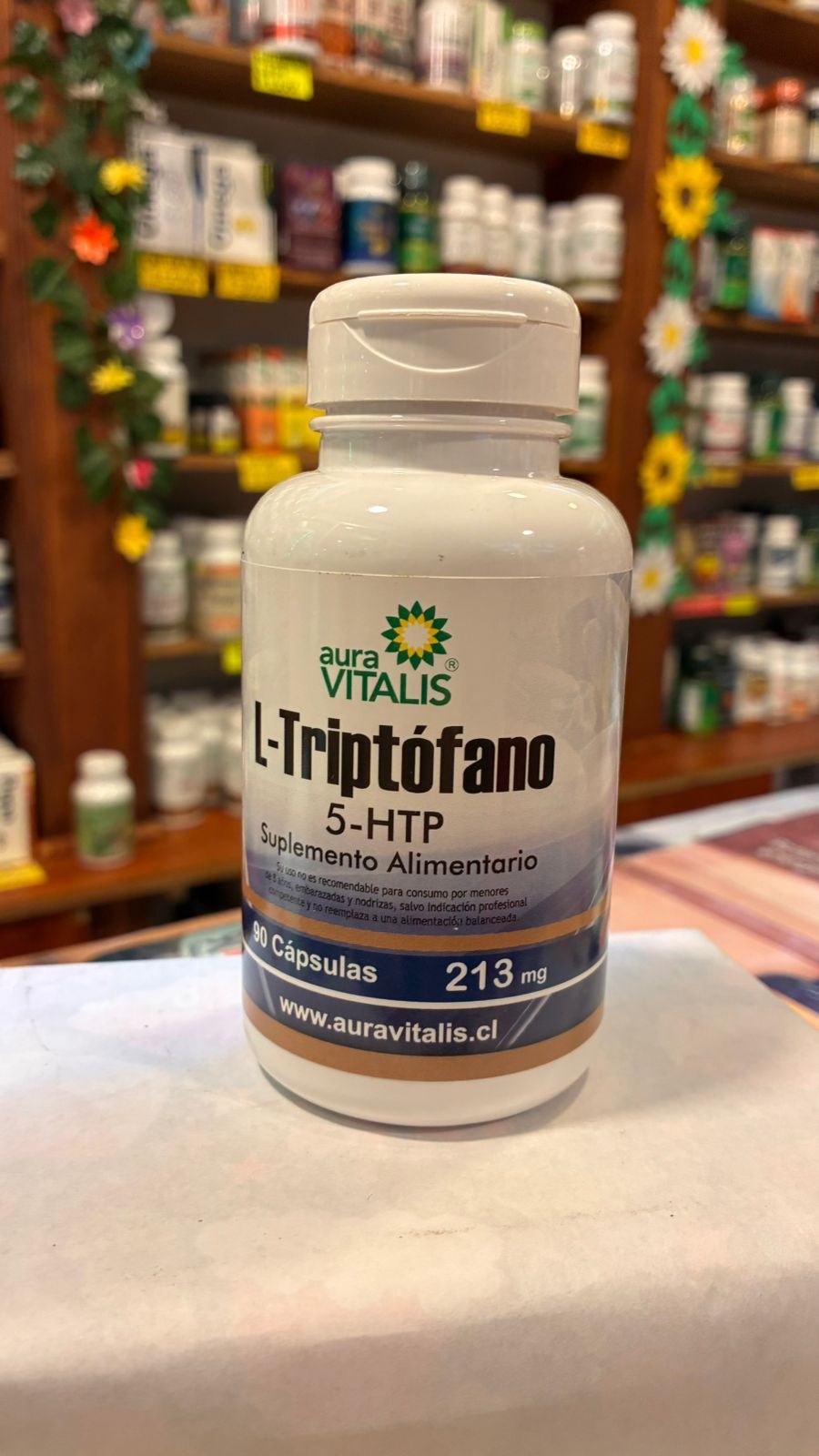 L-triptofano 90 cápsulas