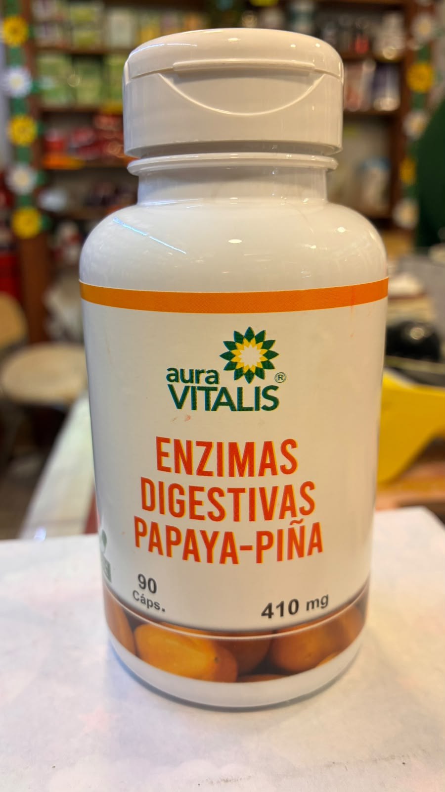 ENZIMAS DIGESTIVAS PAPAYA-PIÑA