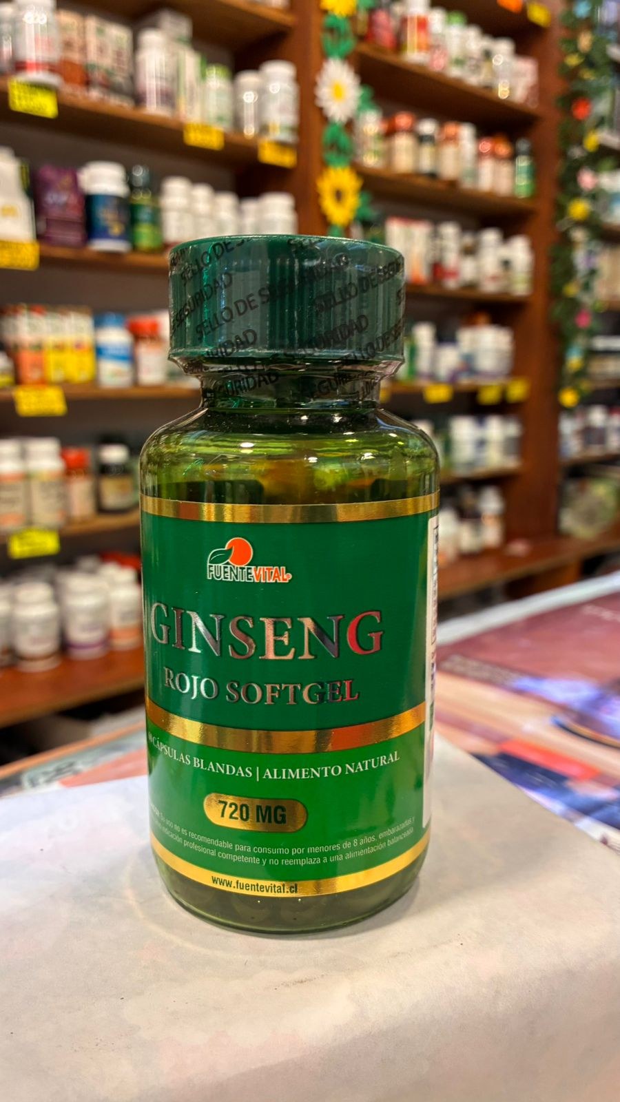 Ginseng Rojo Coreano