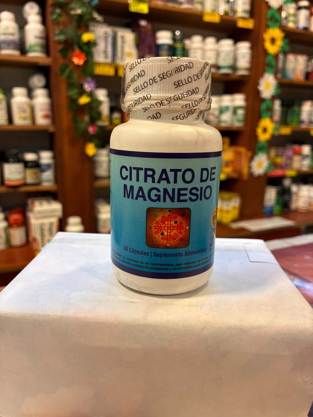 Citrato de Magnesio 60 cápsulas