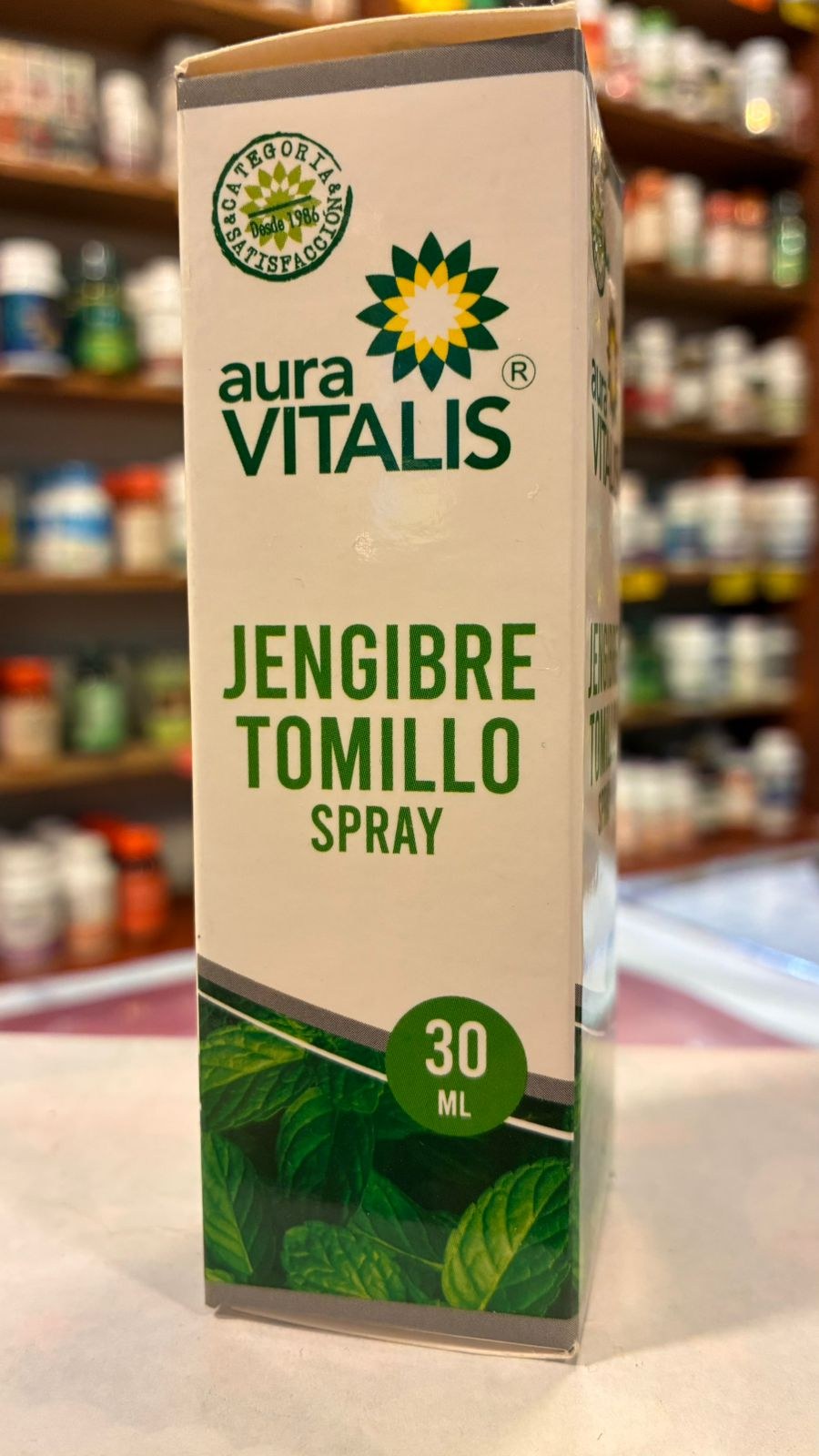 Jengibre tomillo Spray