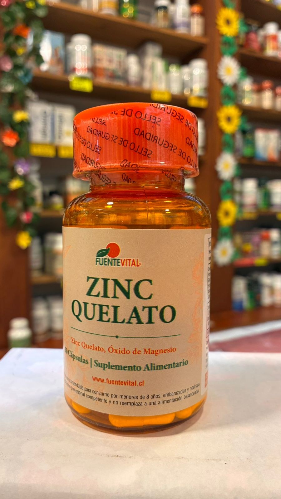 zinc quelato.